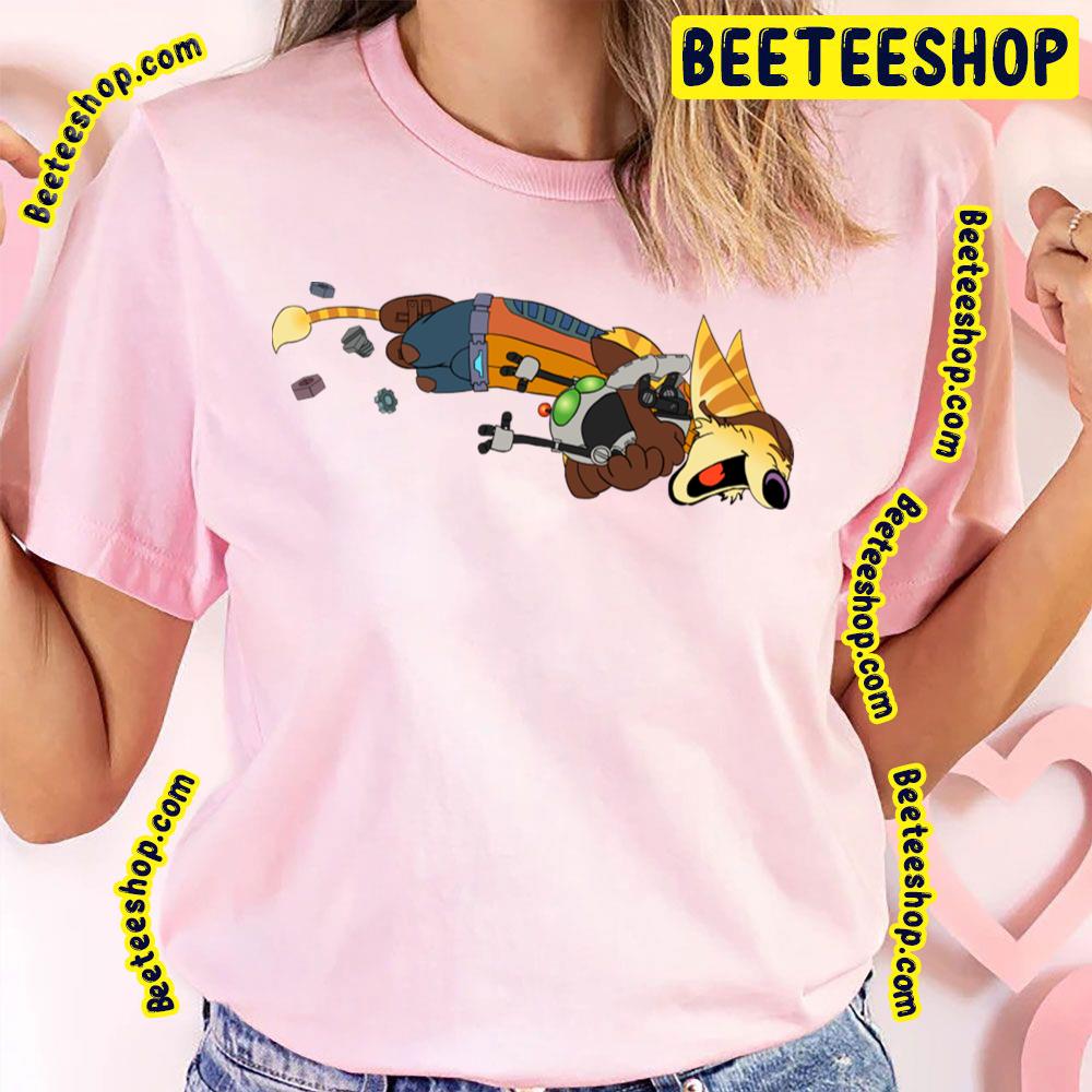 Attack Hug Ratchet & Clank Rift Apart Trending Unisex T-Shirt Attack Hug Ratchet & Clank Rift Apart Trending Unisex T-Shirt
