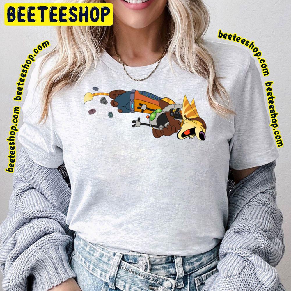 Attack Hug Ratchet & Clank Rift Apart Trending Unisex T-Shirt Attack Hug Ratchet & Clank Rift Apart Trending Unisex T-Shirt