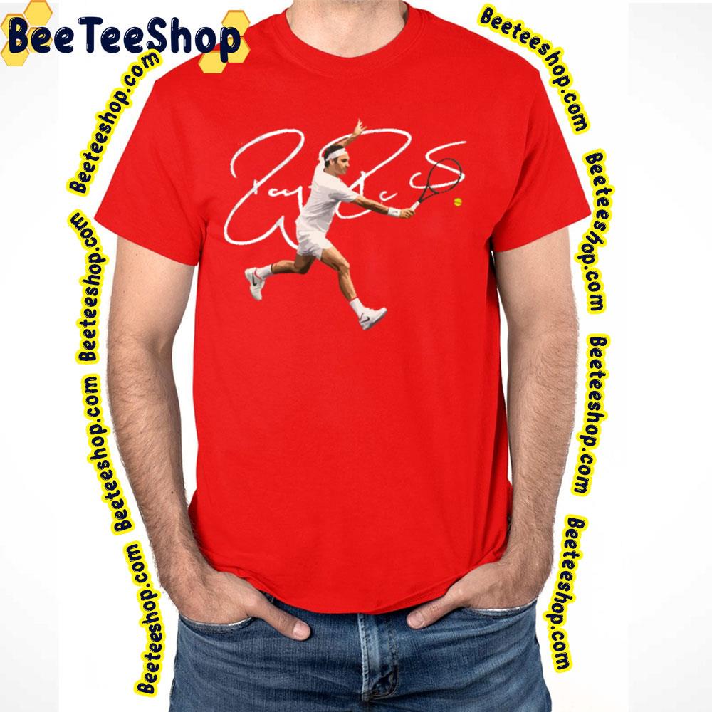 Autograph Roger Federer Trending Unisex T-Shirt Autograph Roger Federer Trending Unisex T-Shirt