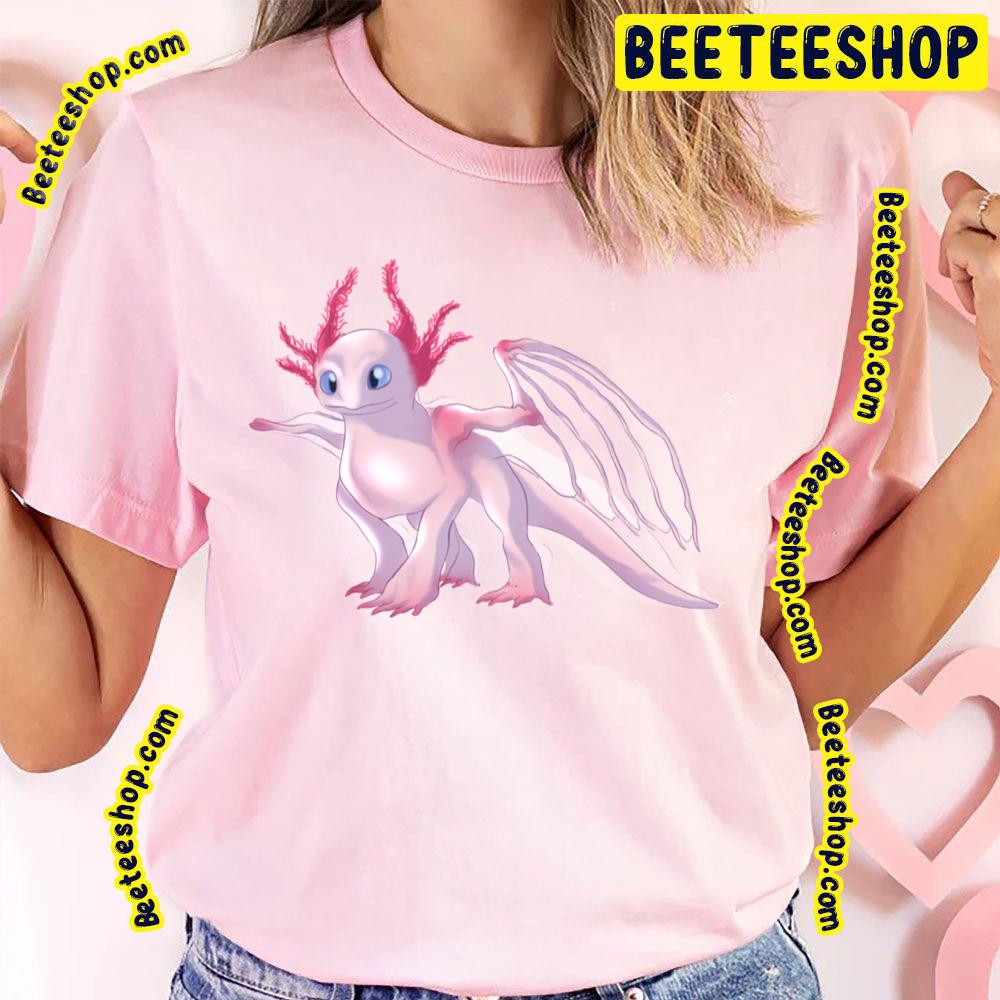 Axolotl Dragon Pink Trending Unisex T-Shirt Axolotl Dragon Pink Trending Unisex T-Shirt