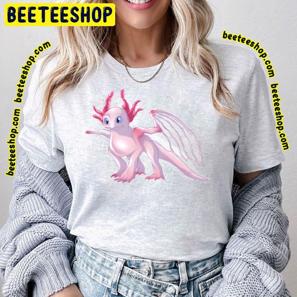 Axolotl Dragon Pink Trending Unisex T-Shirt Axolotl Dragon Pink Trending Unisex T-Shirt