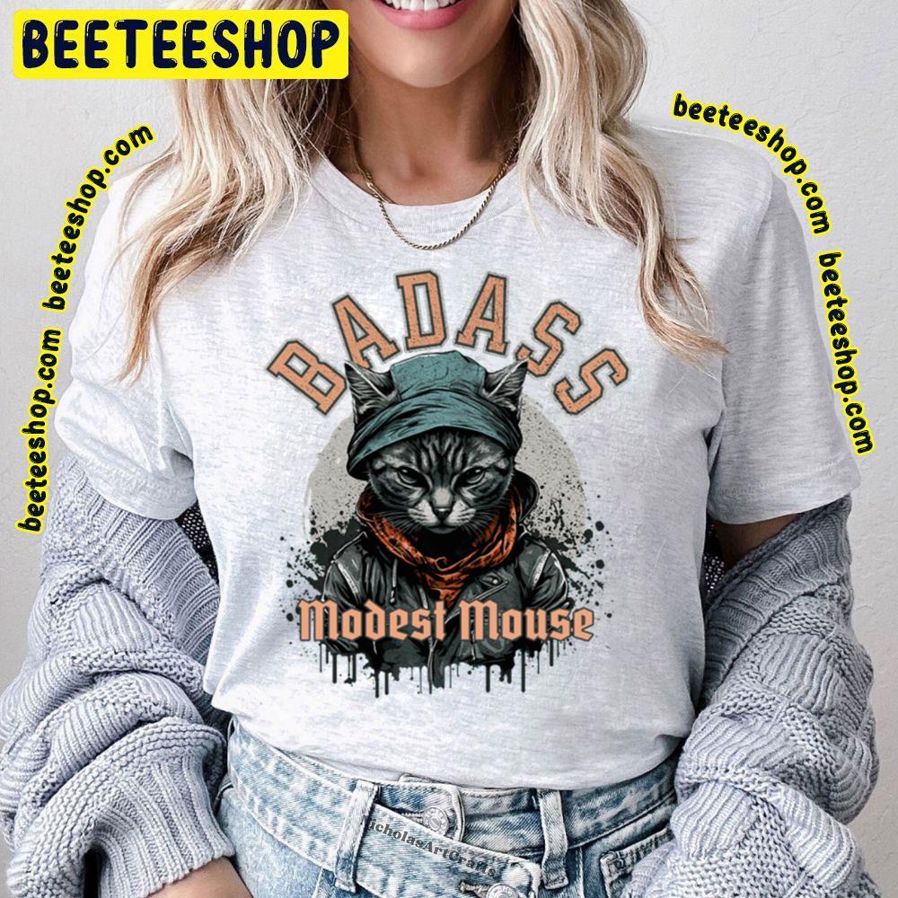 Badass Cat Modest Mouse Trending Unisex T-Shirt Badass Cat Modest Mouse Trending Unisex T-Shirt