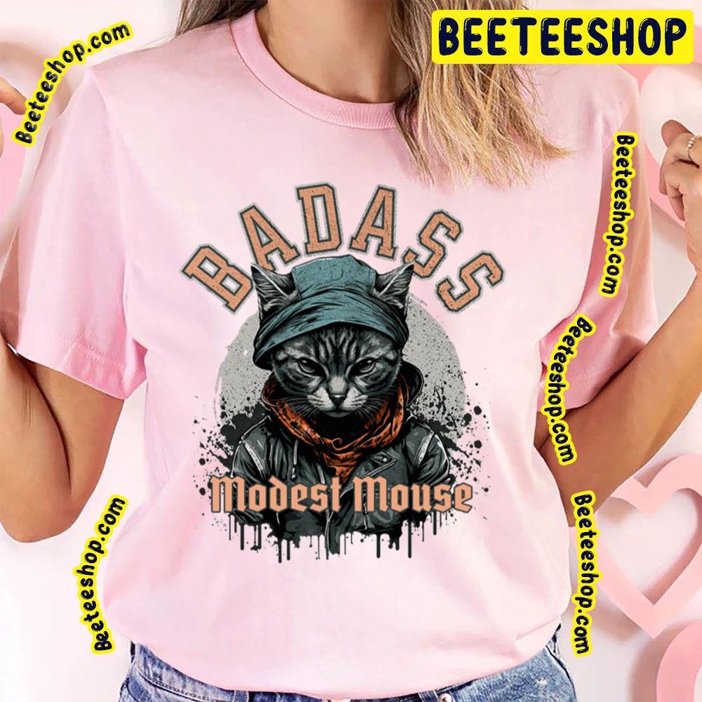 Badass Cat Modest Mouse Trending Unisex T-Shirt Badass Cat Modest Mouse Trending Unisex T-Shirt