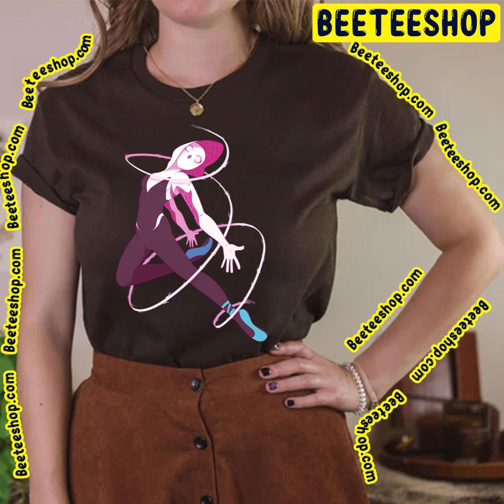 Ballet Spider Gwen Spiderverse Movie Trending Unisex T-Shirt Ballet Spider Gwen Spiderverse Movie Trending Unisex T-Shirt