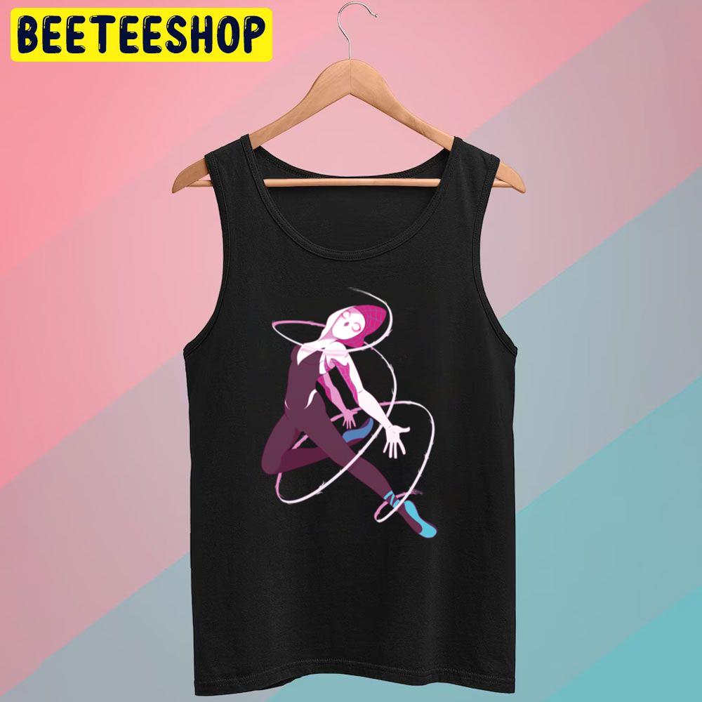 Ballet Spider Gwen Spiderverse Movie Trending Unisex T-Shirt Ballet Spider Gwen Spiderverse Movie Trending Unisex T-Shirt