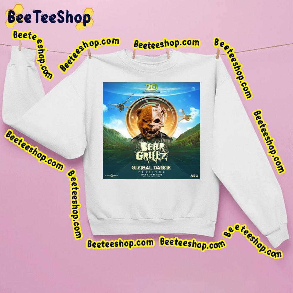 Bear Grillz Global Dance Festival 2023 Trending Unisex T-Shirt Bear Grillz Global Dance Festival 2023 Trending Unisex T-Shirt