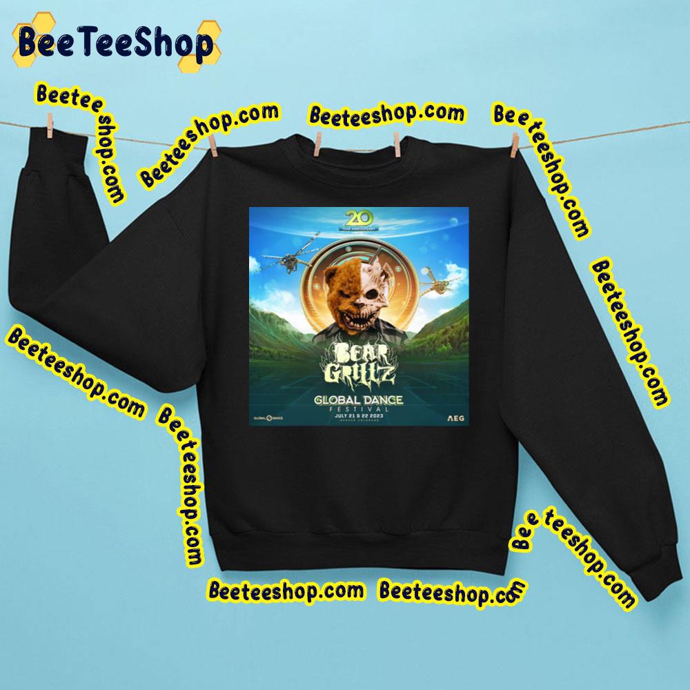 Bear Grillz Global Dance Festival 2023 Trending Unisex T-Shirt Bear Grillz Global Dance Festival 2023 Trending Unisex T-Shirt