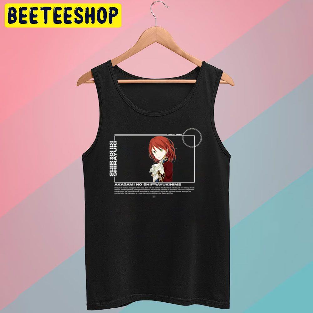 Beautiful Akagami no Shirayuki hime Trending Unisex T-Shirt Beautiful Akagami no Shirayuki hime Trending Unisex T-Shirt