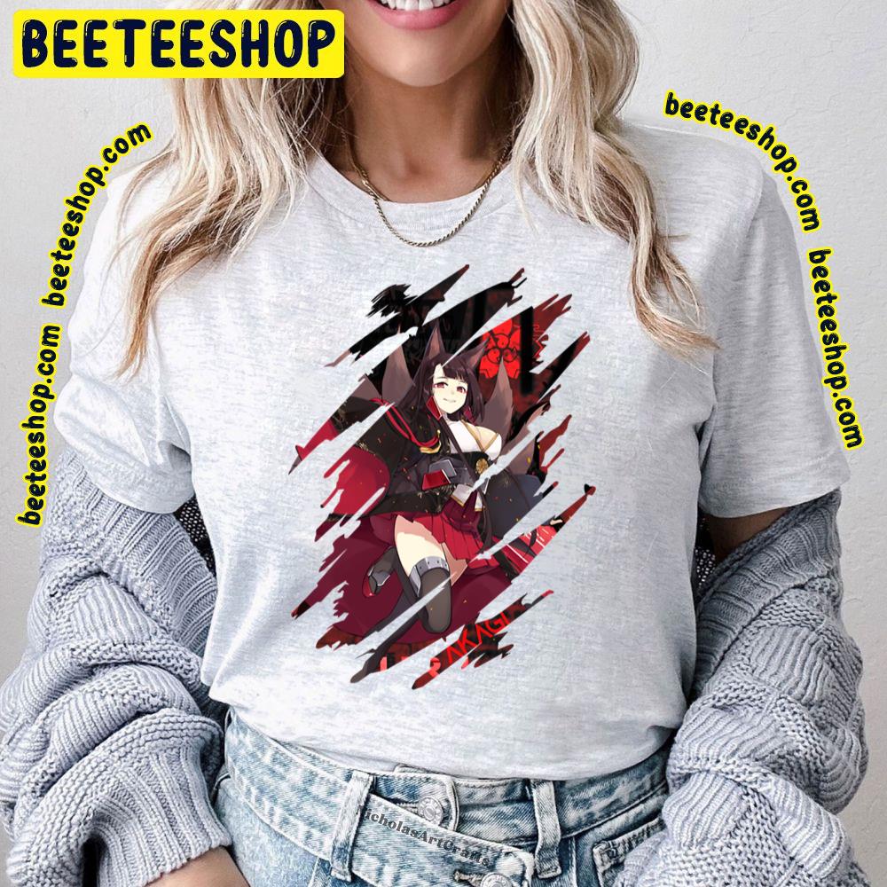 Beautiful Azur Lane Akagi Trending Unisex T-Shirt Beautiful Azur Lane Akagi Trending Unisex T-Shirt