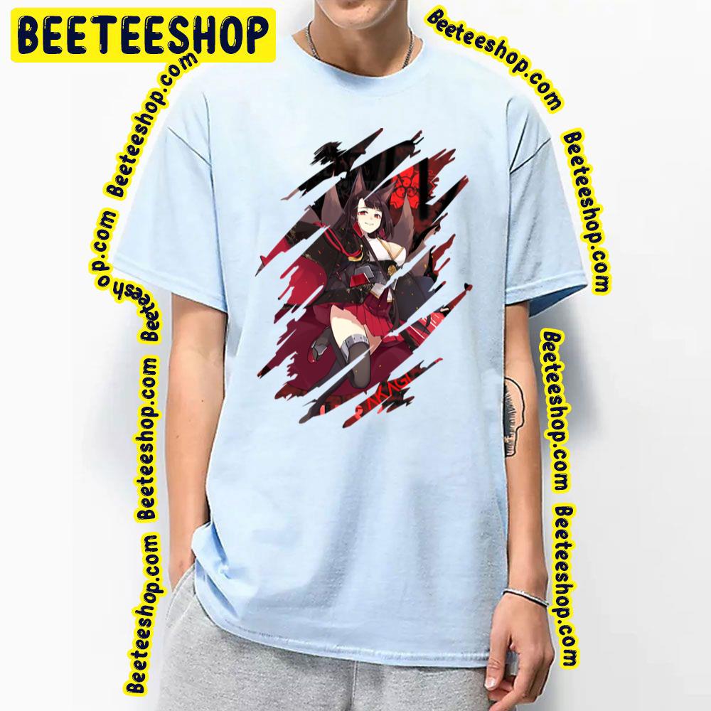 Beautiful Azur Lane Akagi Trending Unisex T-Shirt Beautiful Azur Lane Akagi Trending Unisex T-Shirt