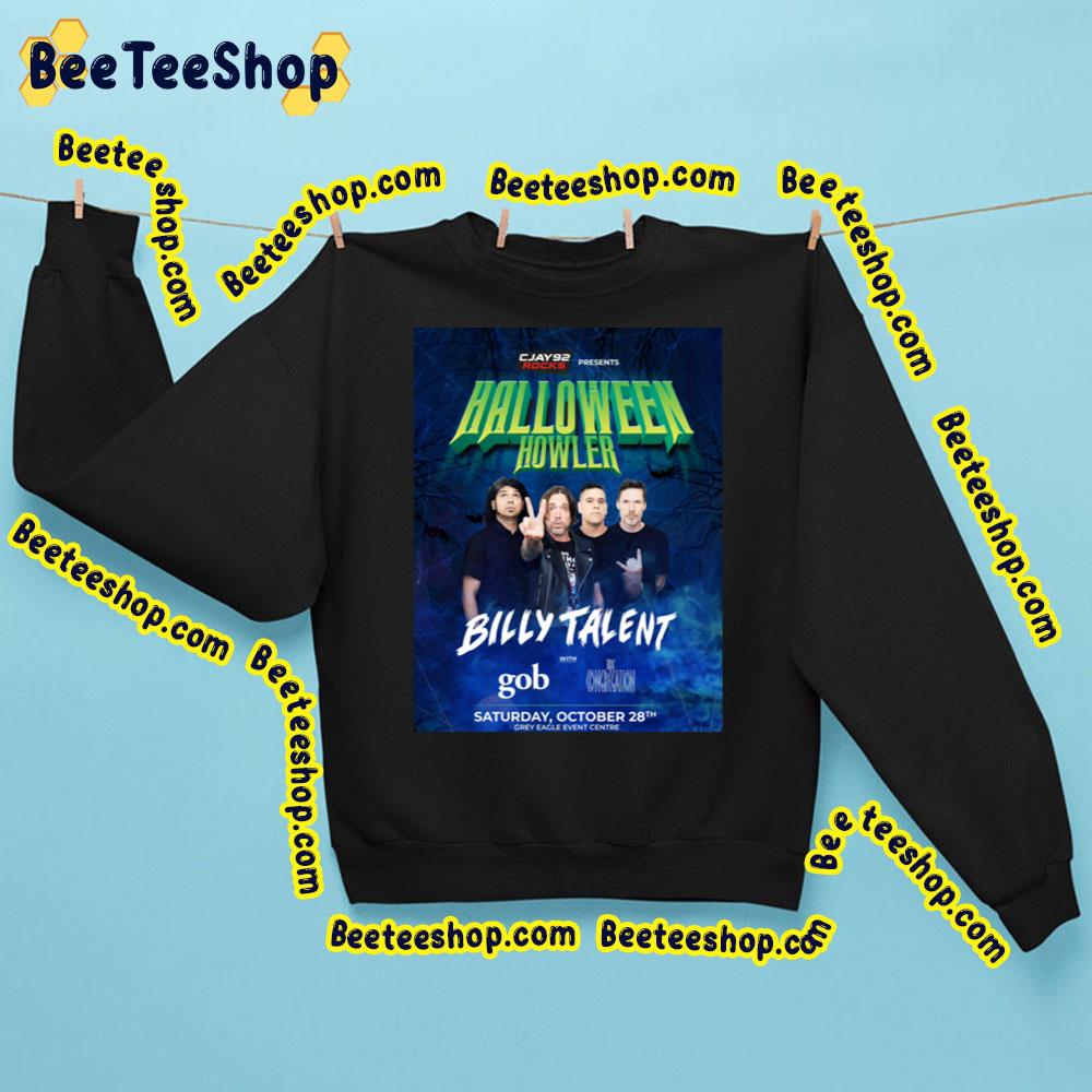 Billy Talent 2023 Halloween Howler Trending Unisex T-Shirt Billy Talent 2023 Halloween Howler Trending Unisex T-Shirt