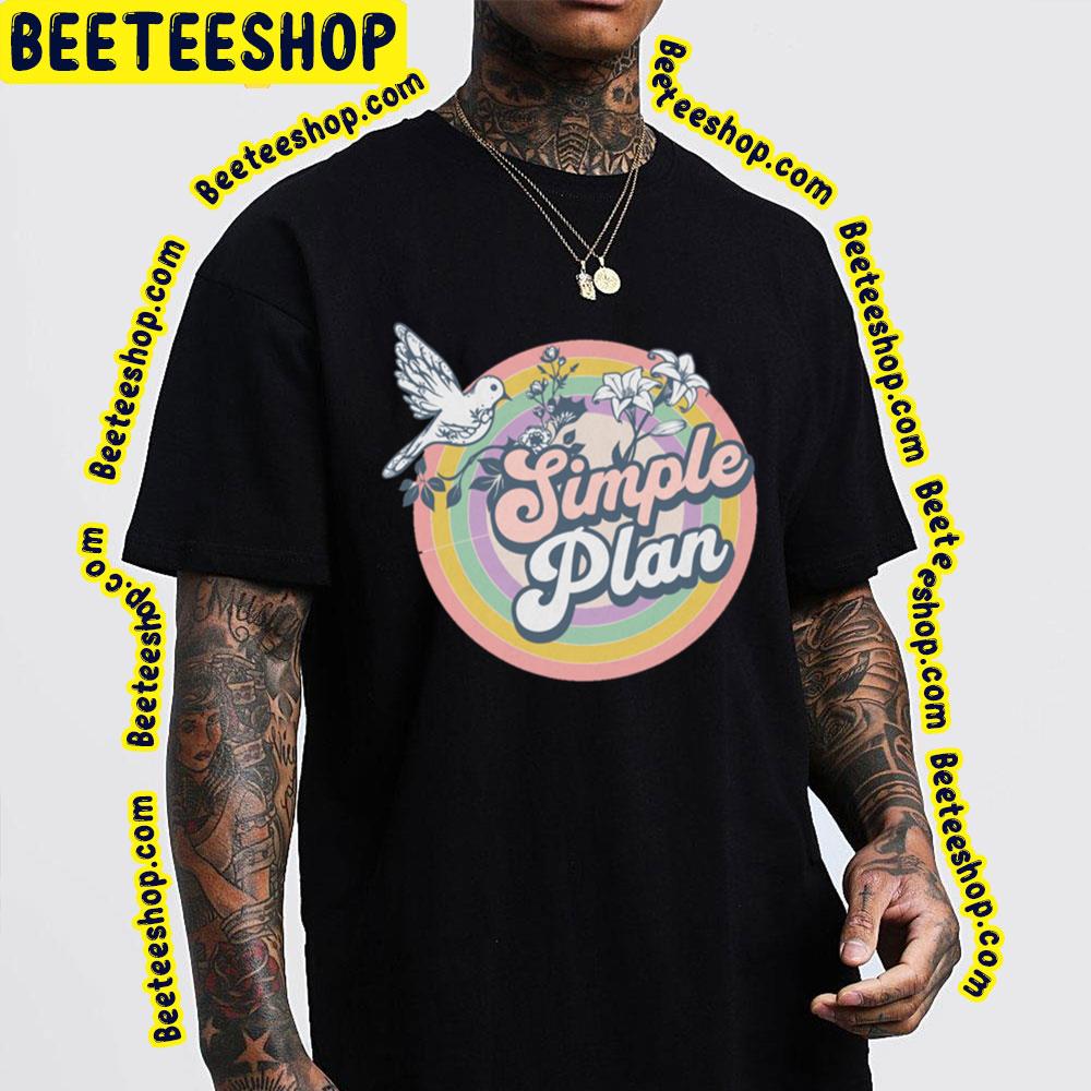 Bird Rainbow Simple Plan Trending Unisex T-Shirt Bird Rainbow Simple Plan Trending Unisex T-Shirt