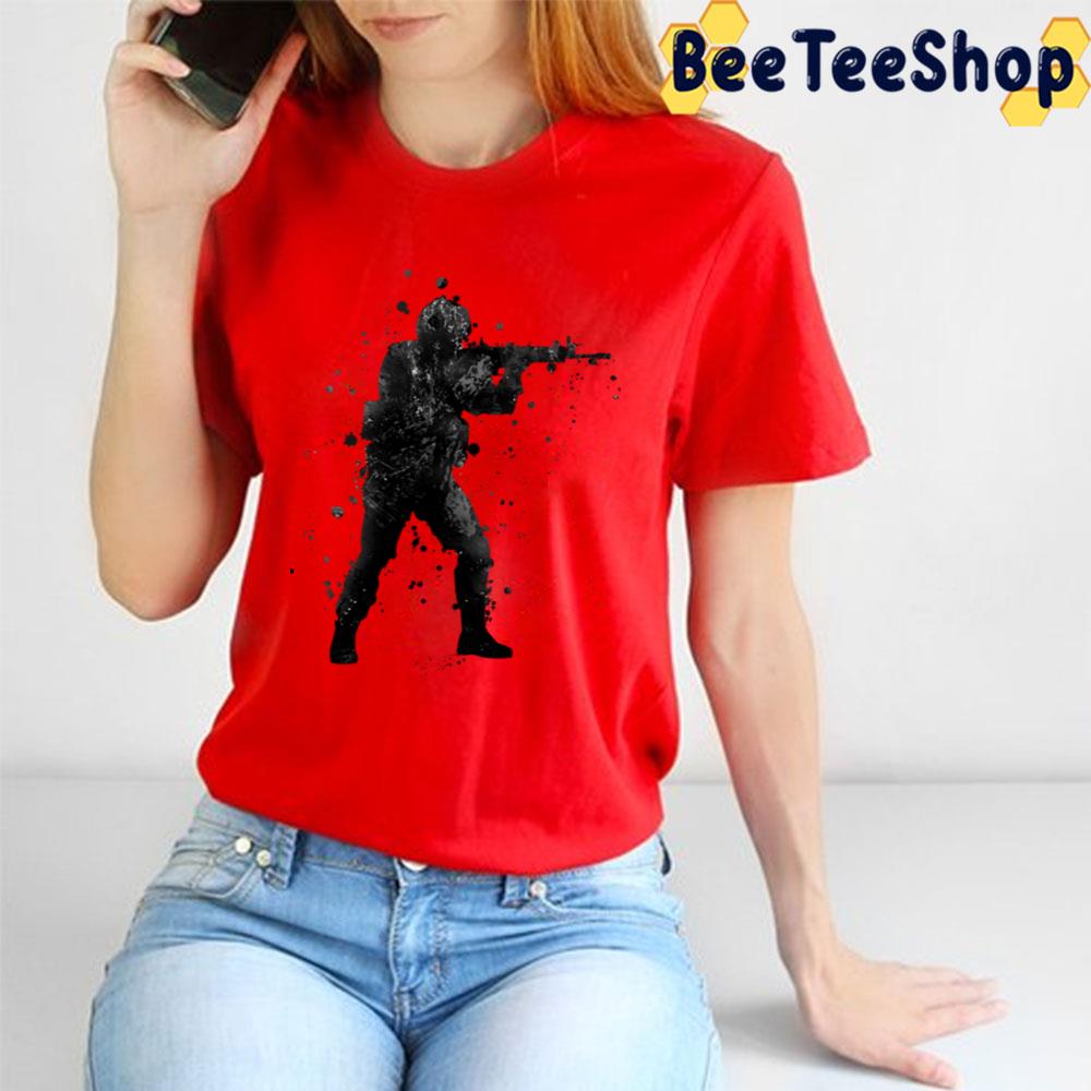 Black Art Counter Strike Trending Unisex T-Shirt Black Art Counter Strike Trending Unisex T-Shirt
