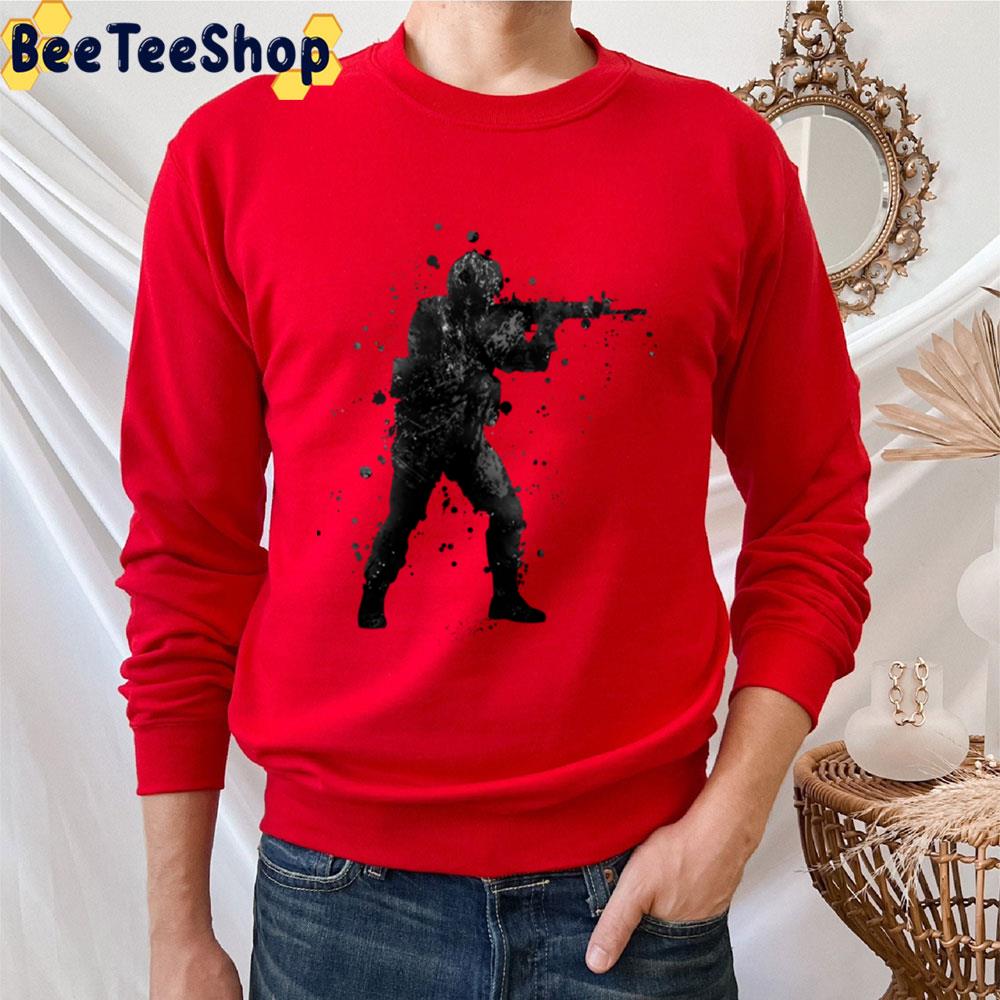 Black Art Counter Strike Trending Unisex T-Shirt Black Art Counter Strike Trending Unisex T-Shirt