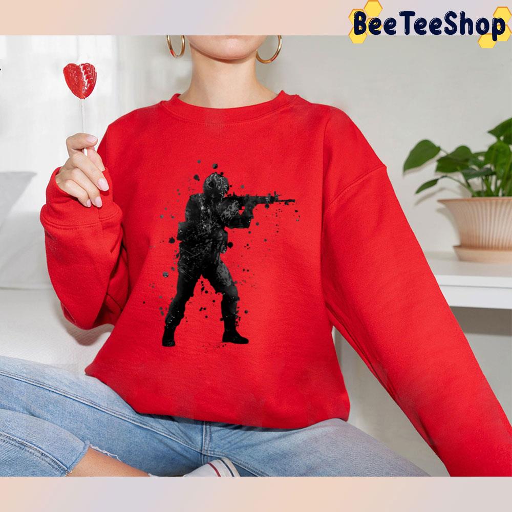 Black Art Counter Strike Trending Unisex T-Shirt Black Art Counter Strike Trending Unisex T-Shirt