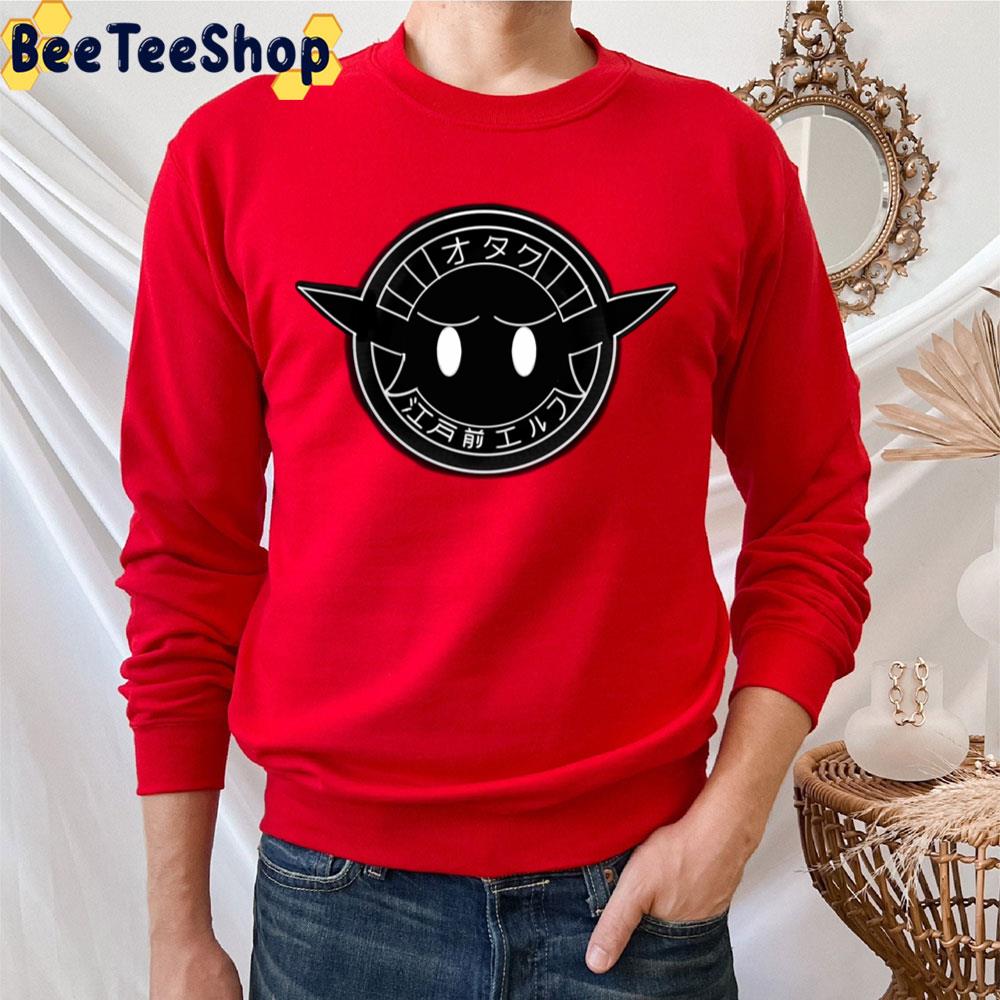 Black Art Otaku Elf Trending Unisex T-Shirt Black Art Otaku Elf Trending Unisex T-Shirt