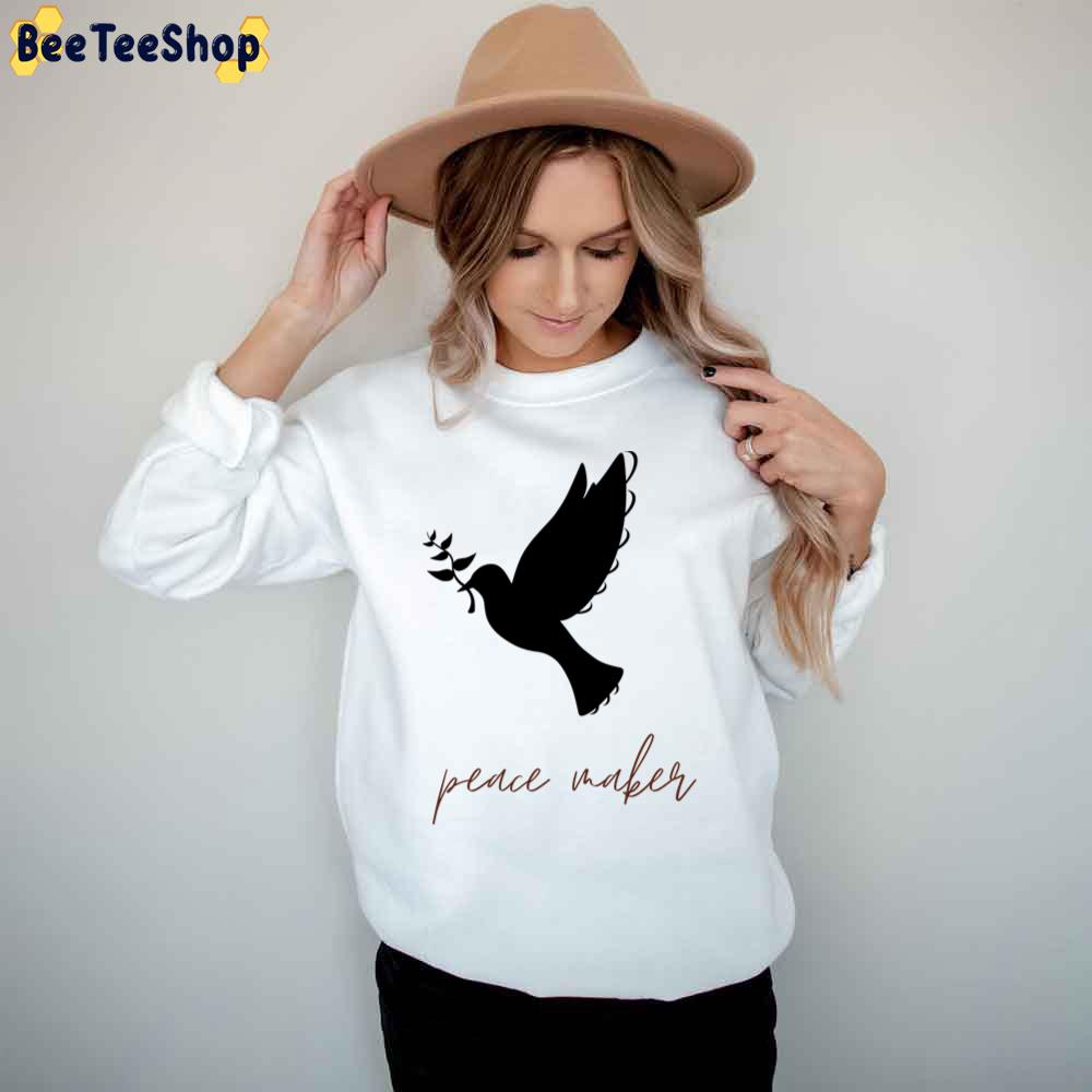 Black Dove Peace Maker Trending Unisex T-Shirt Black Dove Peace Maker Trending Unisex T-Shirt