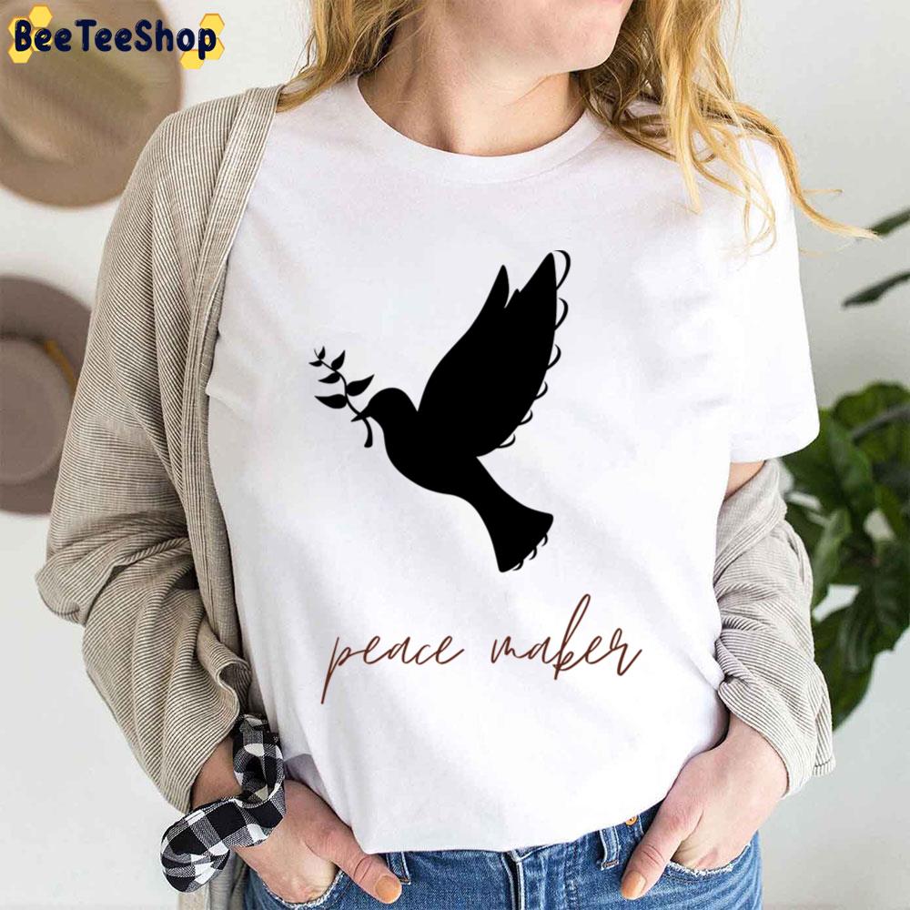 Black Dove Peace Maker Trending Unisex T-Shirt Black Dove Peace Maker Trending Unisex T-Shirt