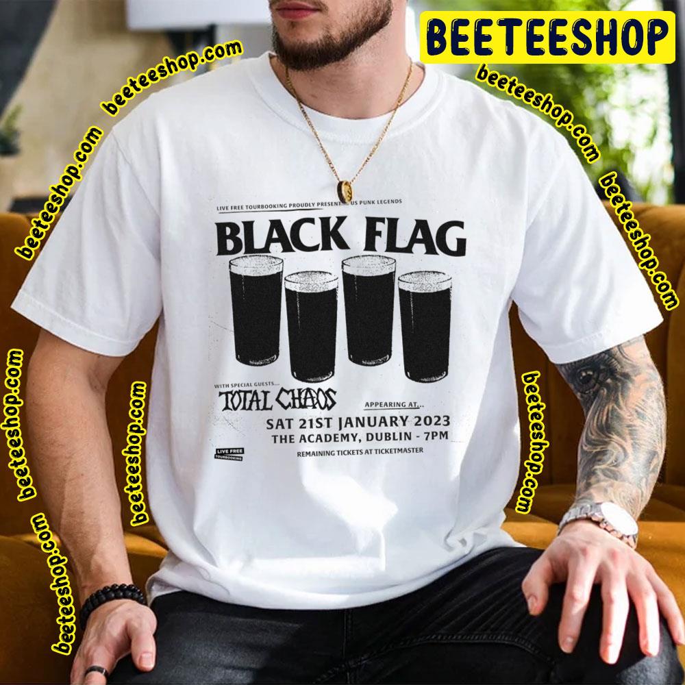Black Flag My Total Chaos 2023 Trending Unisex T-Shirt Black Flag My Total Chaos 2023 Trending Unisex T-Shirt
