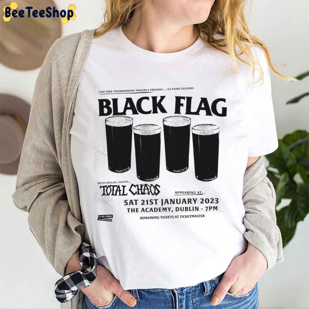 Black Flag My Total Chaos 2023 Trending Unisex T-Shirt Black Flag My Total Chaos 2023 Trending Unisex T-Shirt