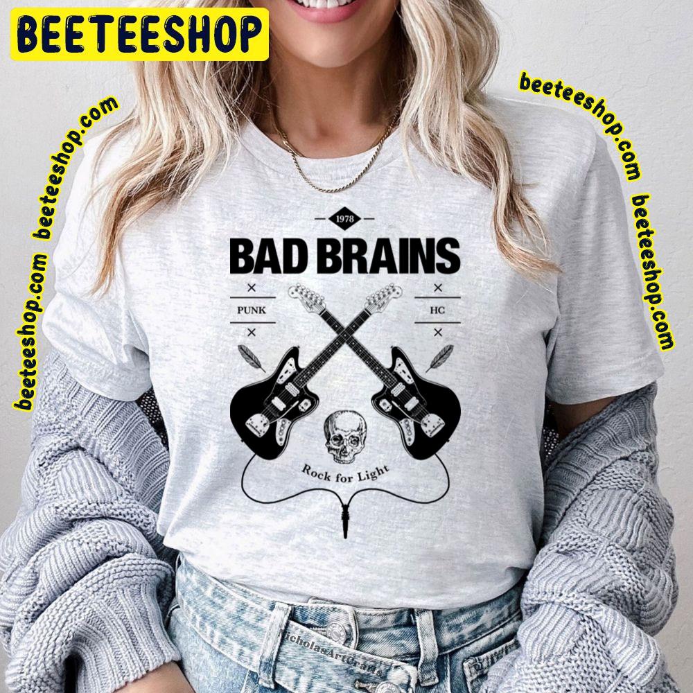 Black Guitar Bad Brains Trending Unisex T-Shirt Black Guitar Bad Brains Trending Unisex T-Shirt