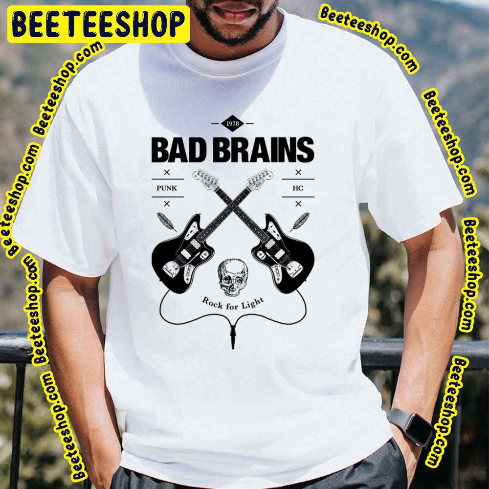 Black Guitar Bad Brains Trending Unisex T-Shirt Black Guitar Bad Brains Trending Unisex T-Shirt