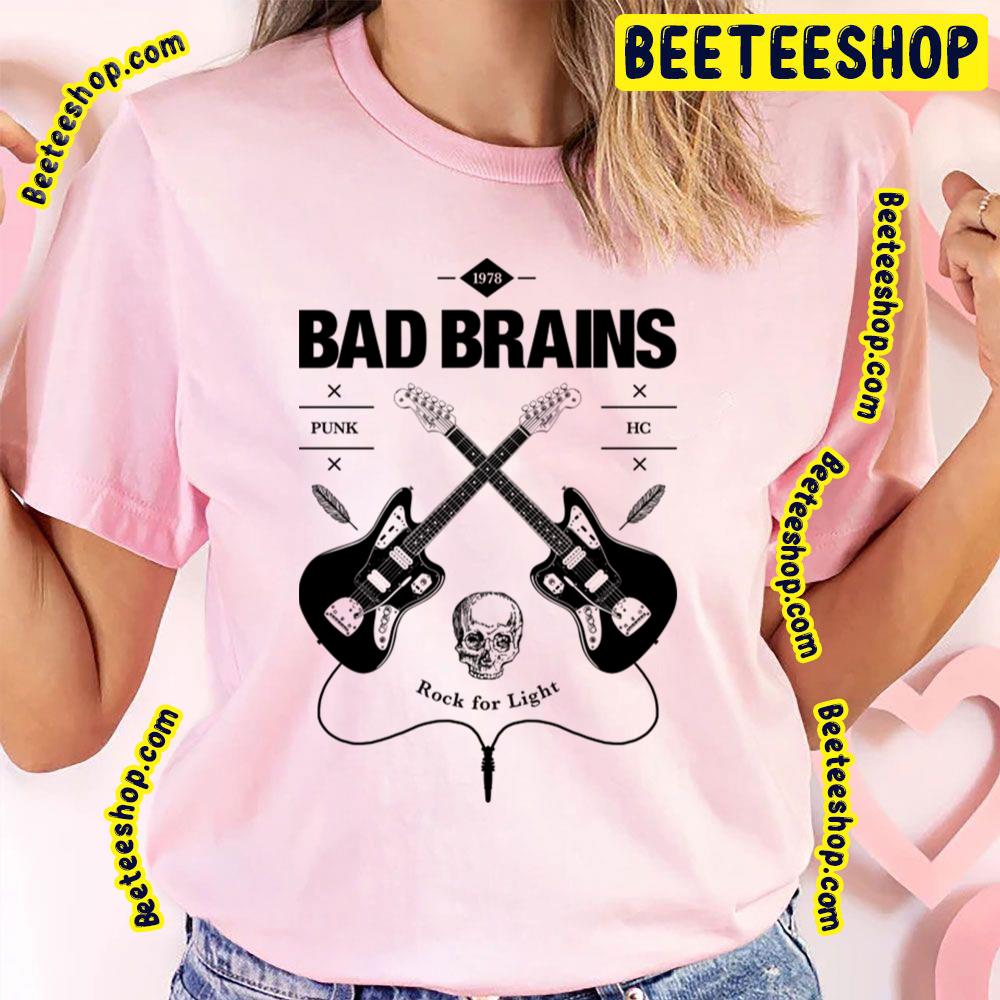 Black Guitar Bad Brains Trending Unisex T-Shirt Black Guitar Bad Brains Trending Unisex T-Shirt