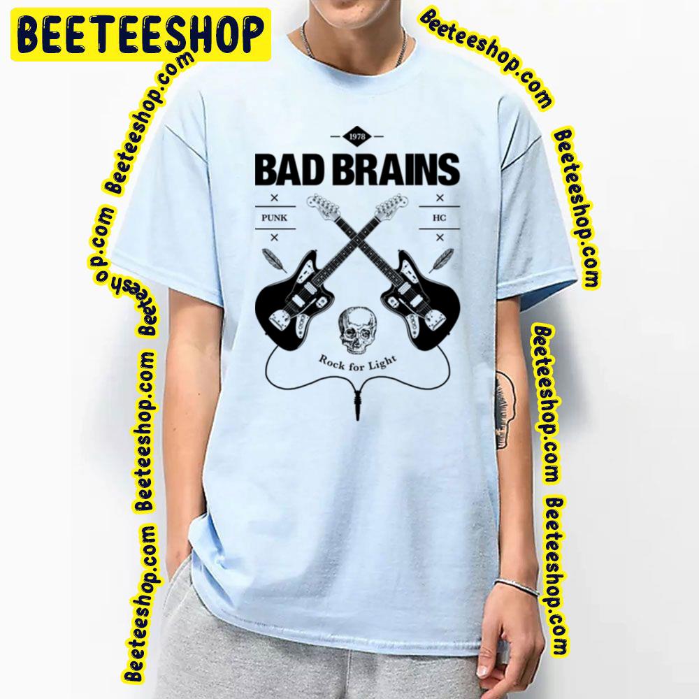 Black Guitar Bad Brains Trending Unisex T-Shirt Black Guitar Bad Brains Trending Unisex T-Shirt