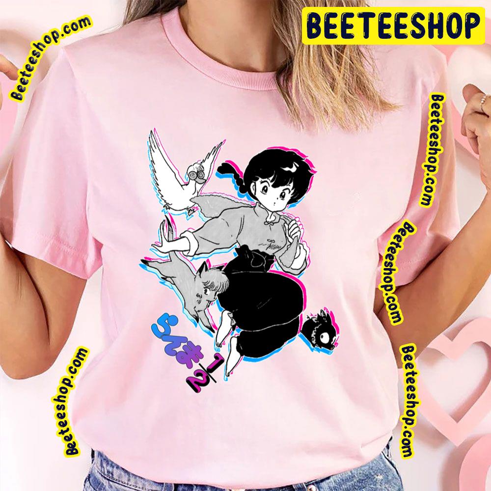 Black Neon Ranma Trending Unisex T-Shirt Black Neon Ranma Trending Unisex T-Shirt