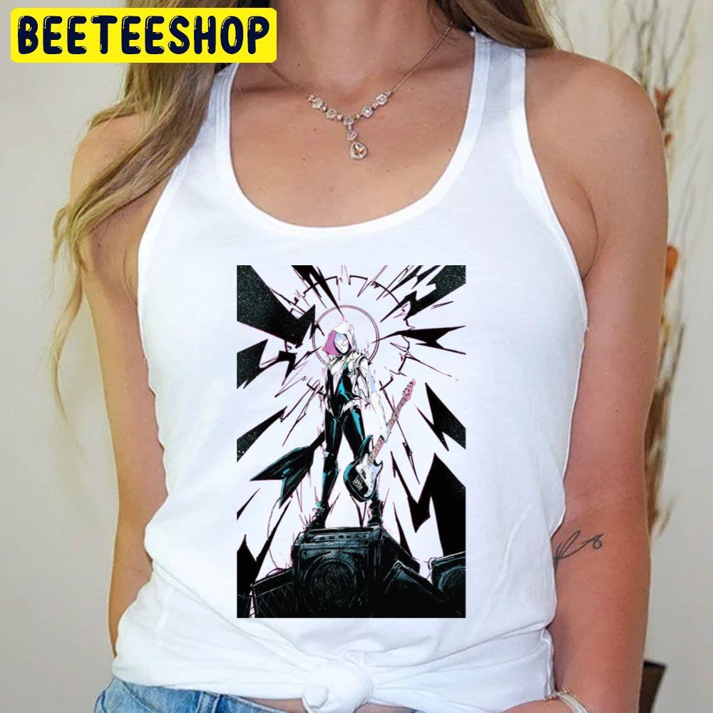 Black Retro Spider Verse Spiderverse Movie Trending Unisex T-Shirt Black Retro Spider Verse Spiderverse Movie Trending Unisex T-Shirt