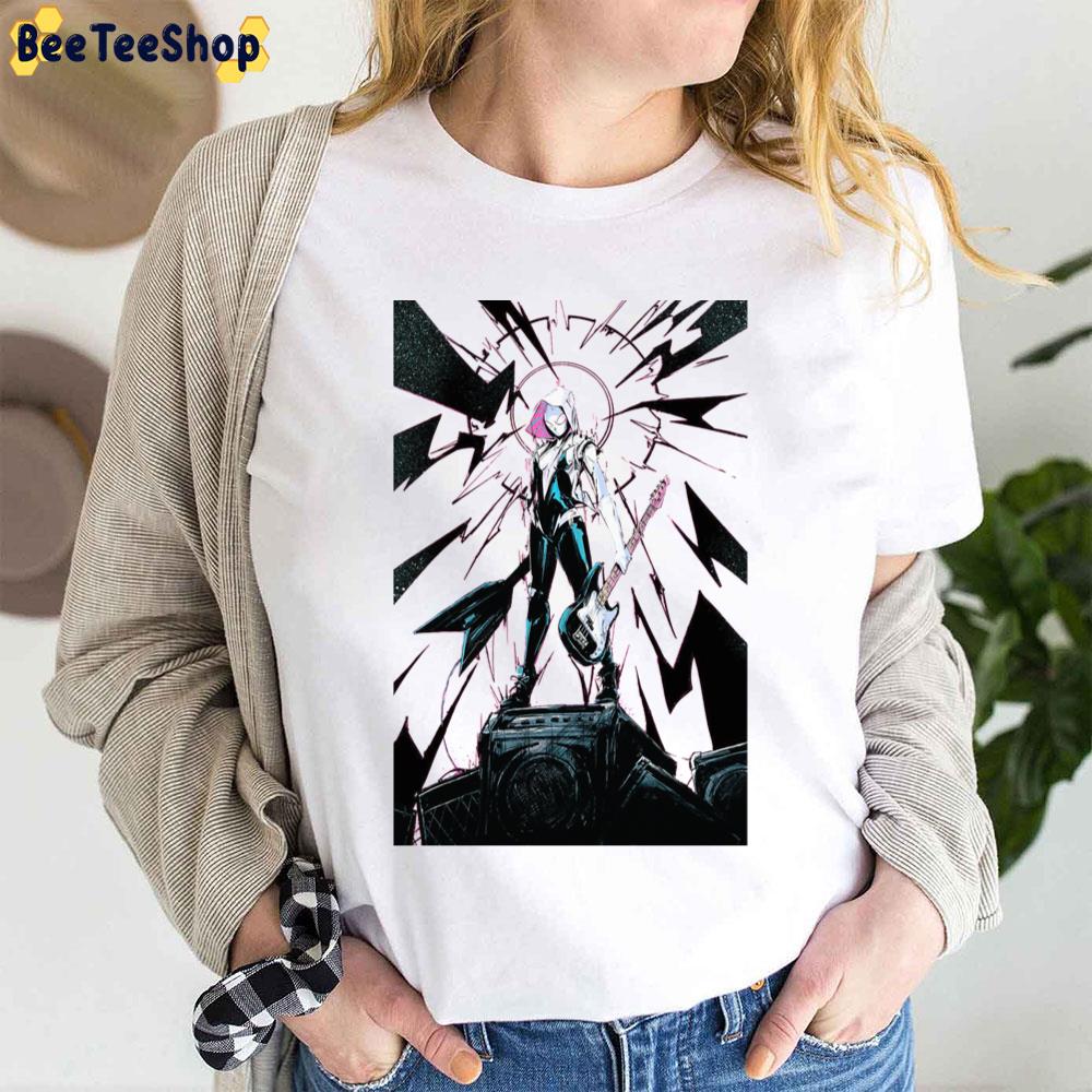 Black Retro Spider Verse Spiderverse Movie Trending Unisex T-Shirt Black Retro Spider Verse Spiderverse Movie Trending Unisex T-Shirt