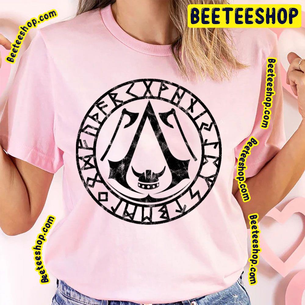 Black Runes Assassin's Creed Valhalla Trending Unisex T-Shirt Black Runes Assassin's Creed Valhalla Trending Unisex T-Shirt