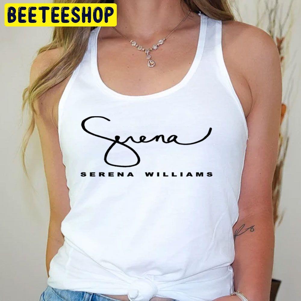 Black Signature Serena Williams Trending Unisex T-Shirt Black Signature Serena Williams Trending Unisex T-Shirt