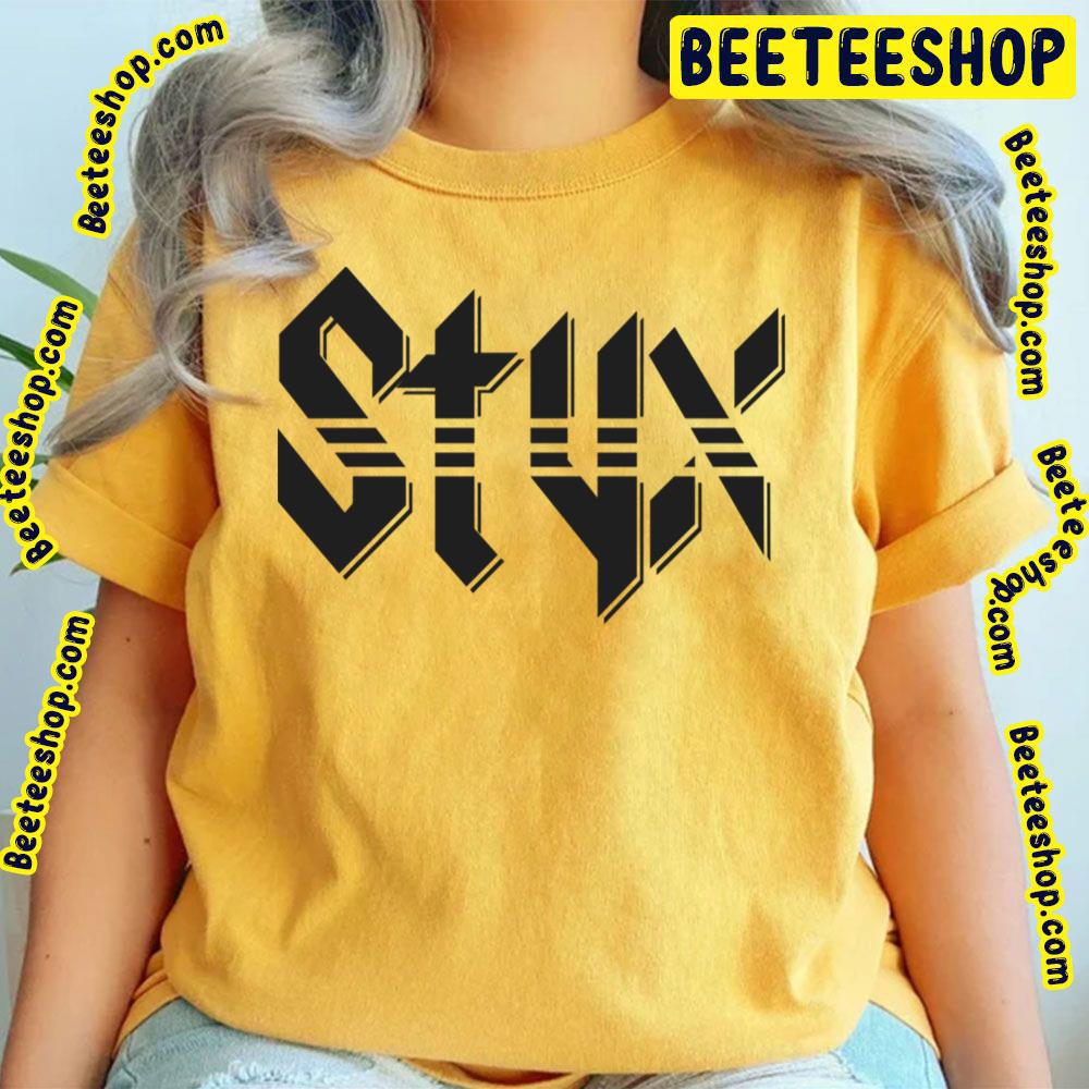 Black Text Styx Trending Unisex T-Shirt Black Text Styx Trending Unisex T-Shirt