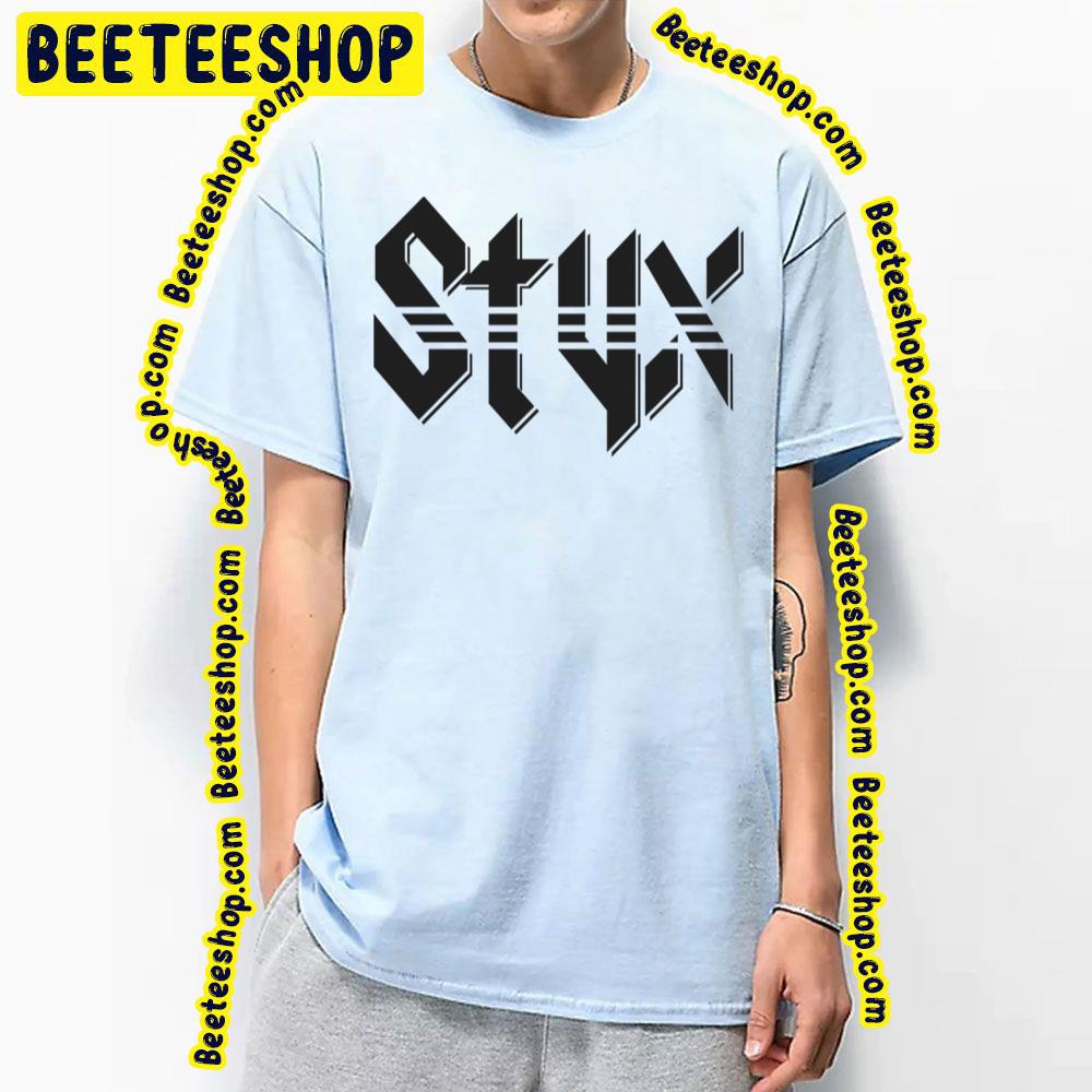 Black Text Styx Trending Unisex T-Shirt Black Text Styx Trending Unisex T-Shirt