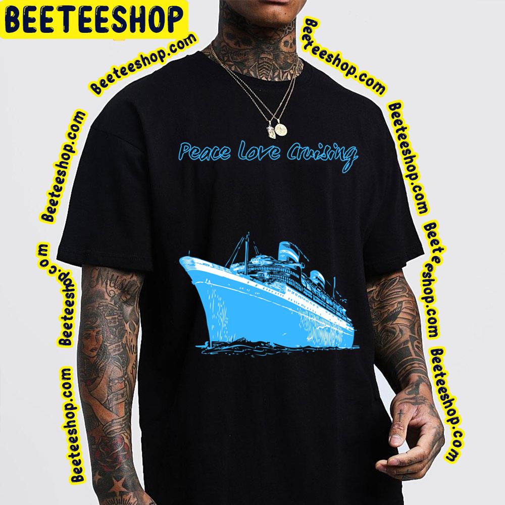 Blue Art Cruising Peace Maker Trending Unisex T-Shirt Blue Art Cruising Peace Maker Trending Unisex T-Shirt