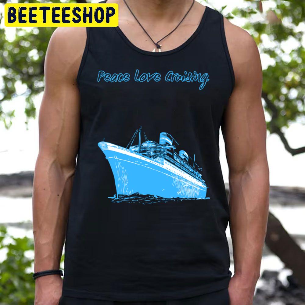 Blue Art Cruising Peace Maker Trending Unisex T-Shirt Blue Art Cruising Peace Maker Trending Unisex T-Shirt