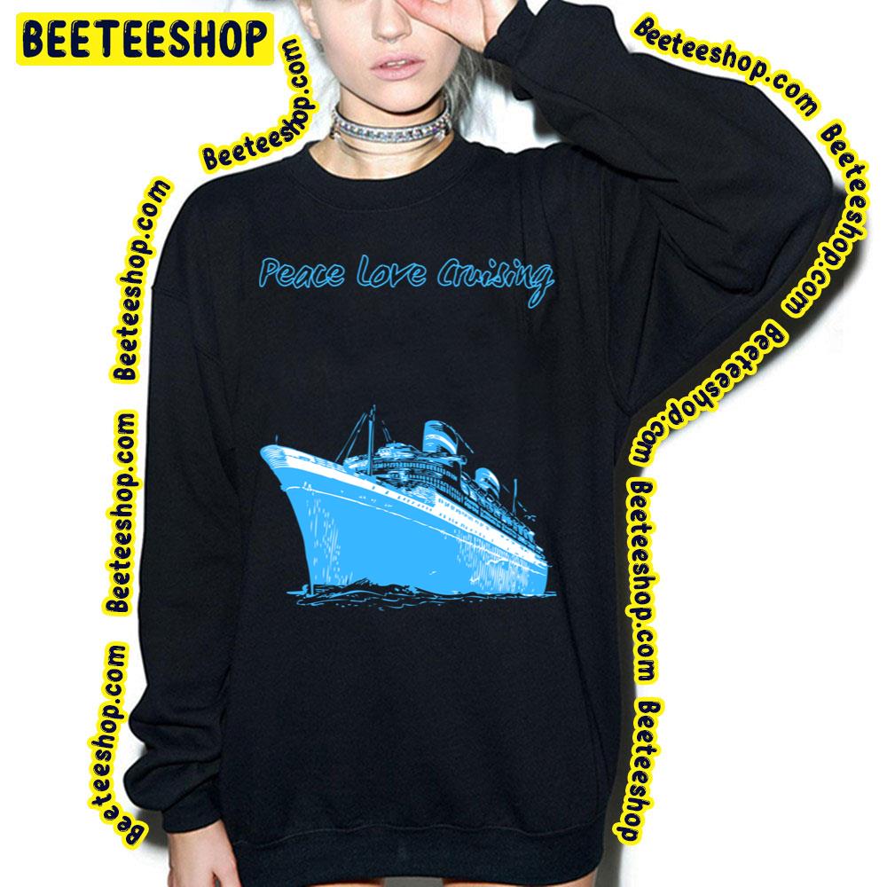 Blue Art Cruising Peace Maker Trending Unisex T-Shirt Blue Art Cruising Peace Maker Trending Unisex T-Shirt