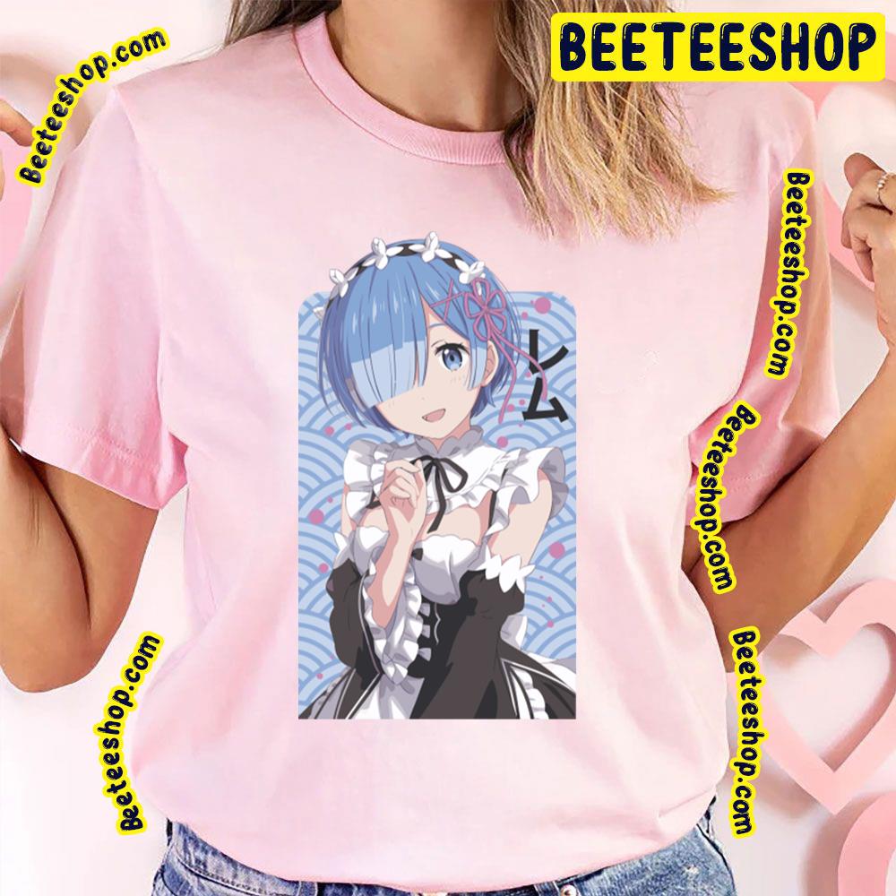 Blue Art Rem Re Zero Trending Unisex T-Shirt Blue Art Rem Re Zero Trending Unisex T-Shirt