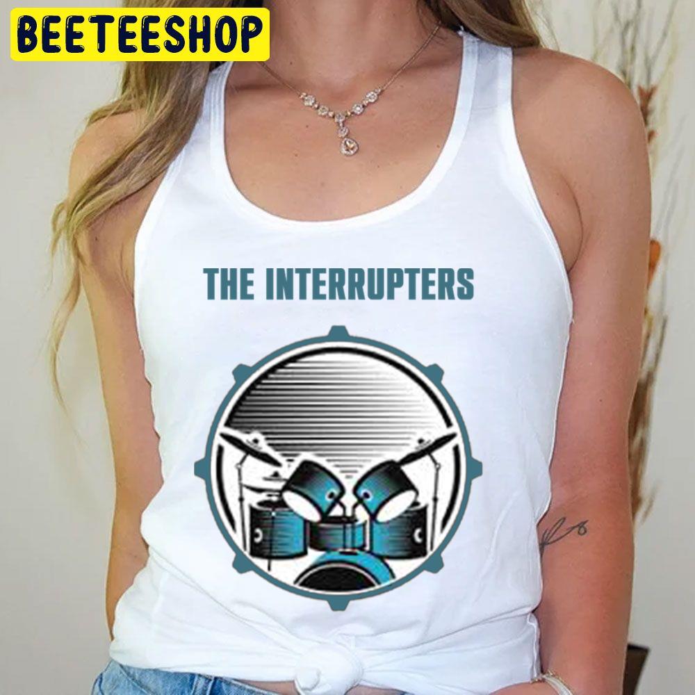 Blue Circle The Interrupters Trending Unisex T-Shirt Blue Circle The Interrupters Trending Unisex T-Shirt