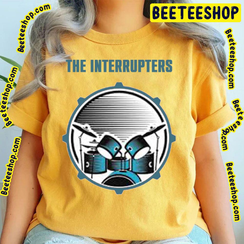 Blue Circle The Interrupters Trending Unisex T-Shirt Blue Circle The Interrupters Trending Unisex T-Shirt