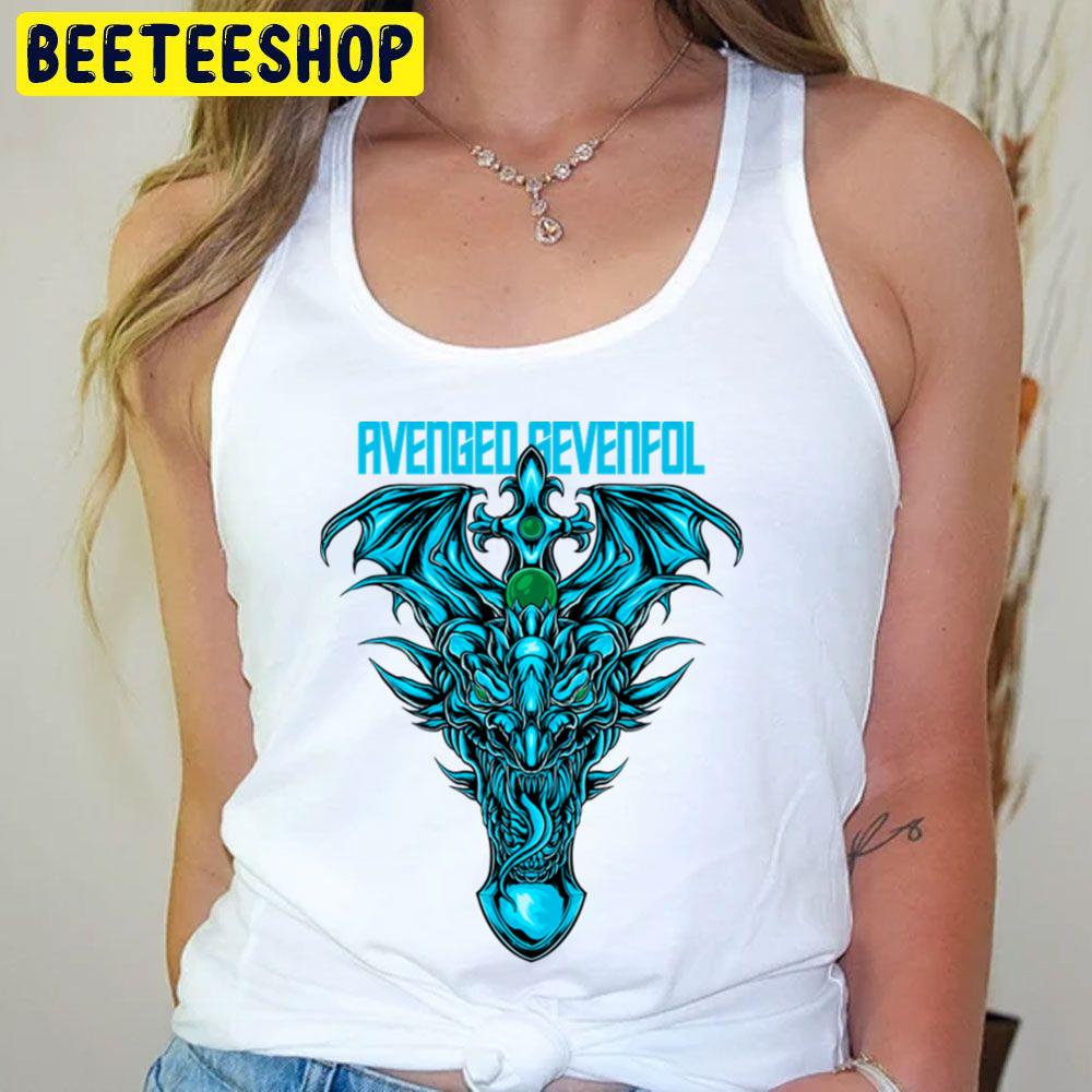 Blue Dragon Avenged Sevenfold Trending Unisex T-Shirt Blue Dragon Avenged Sevenfold Trending Unisex T-Shirt