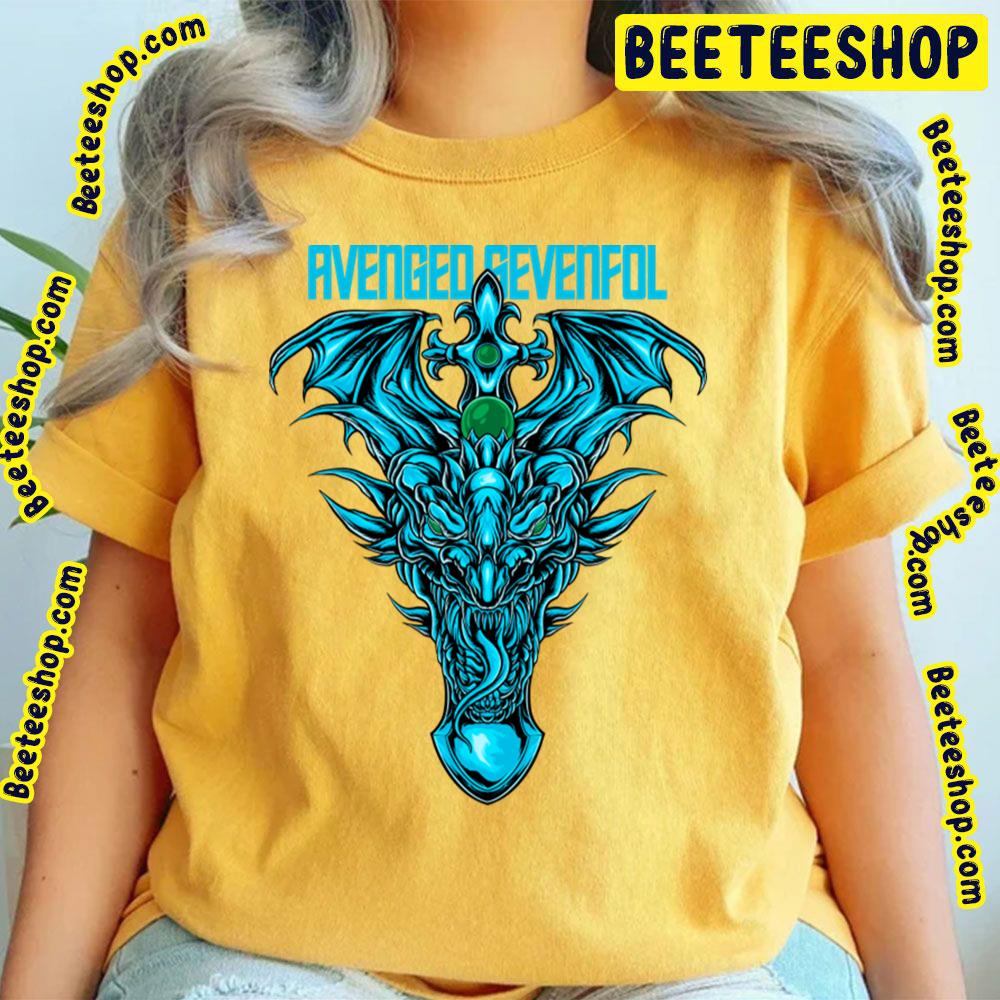 Blue Dragon Avenged Sevenfold Trending Unisex T-Shirt Blue Dragon Avenged Sevenfold Trending Unisex T-Shirt