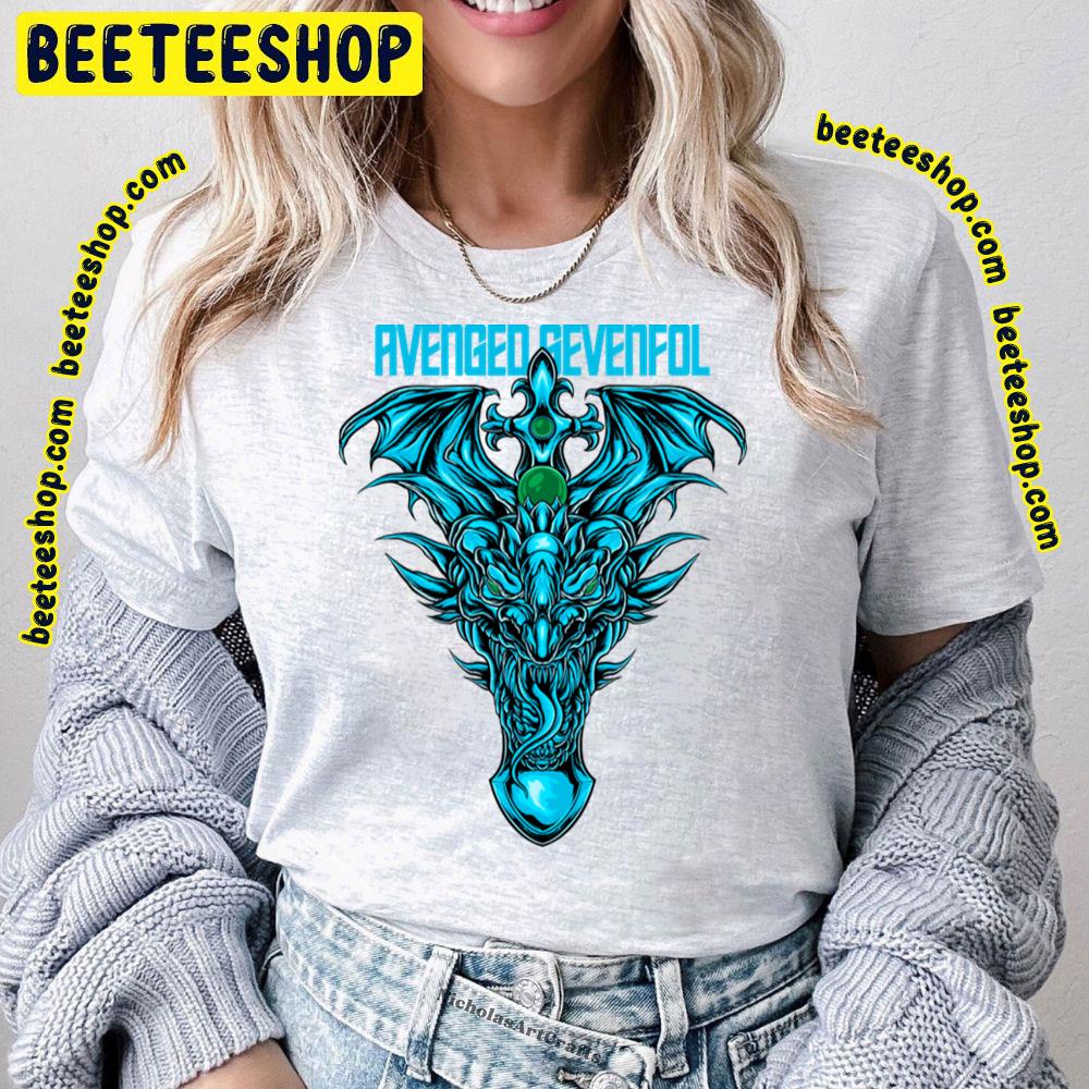 Blue Dragon Avenged Sevenfold Trending Unisex T-Shirt Blue Dragon Avenged Sevenfold Trending Unisex T-Shirt
