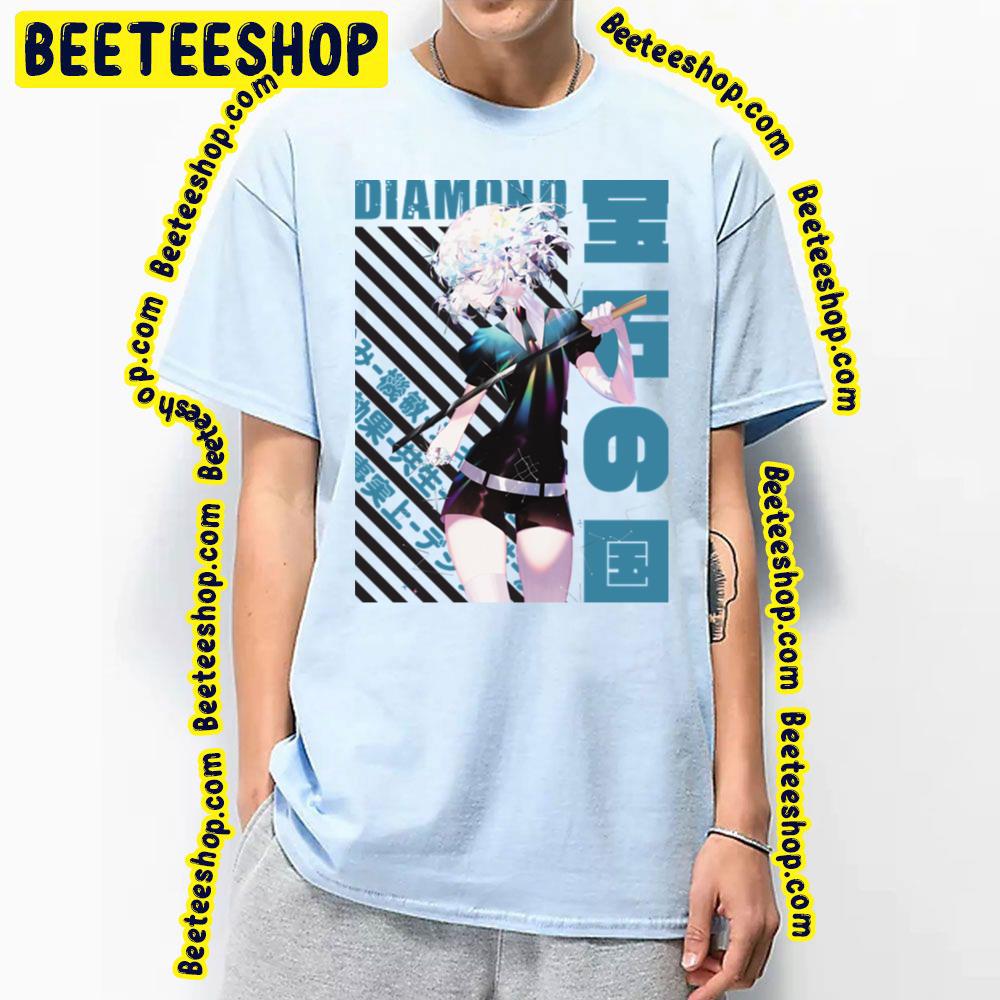 Blue Girl Diamond Houseki No Kuni Trending Unisex T-Shirt Blue Girl Diamond Houseki No Kuni Trending Unisex T-Shirt