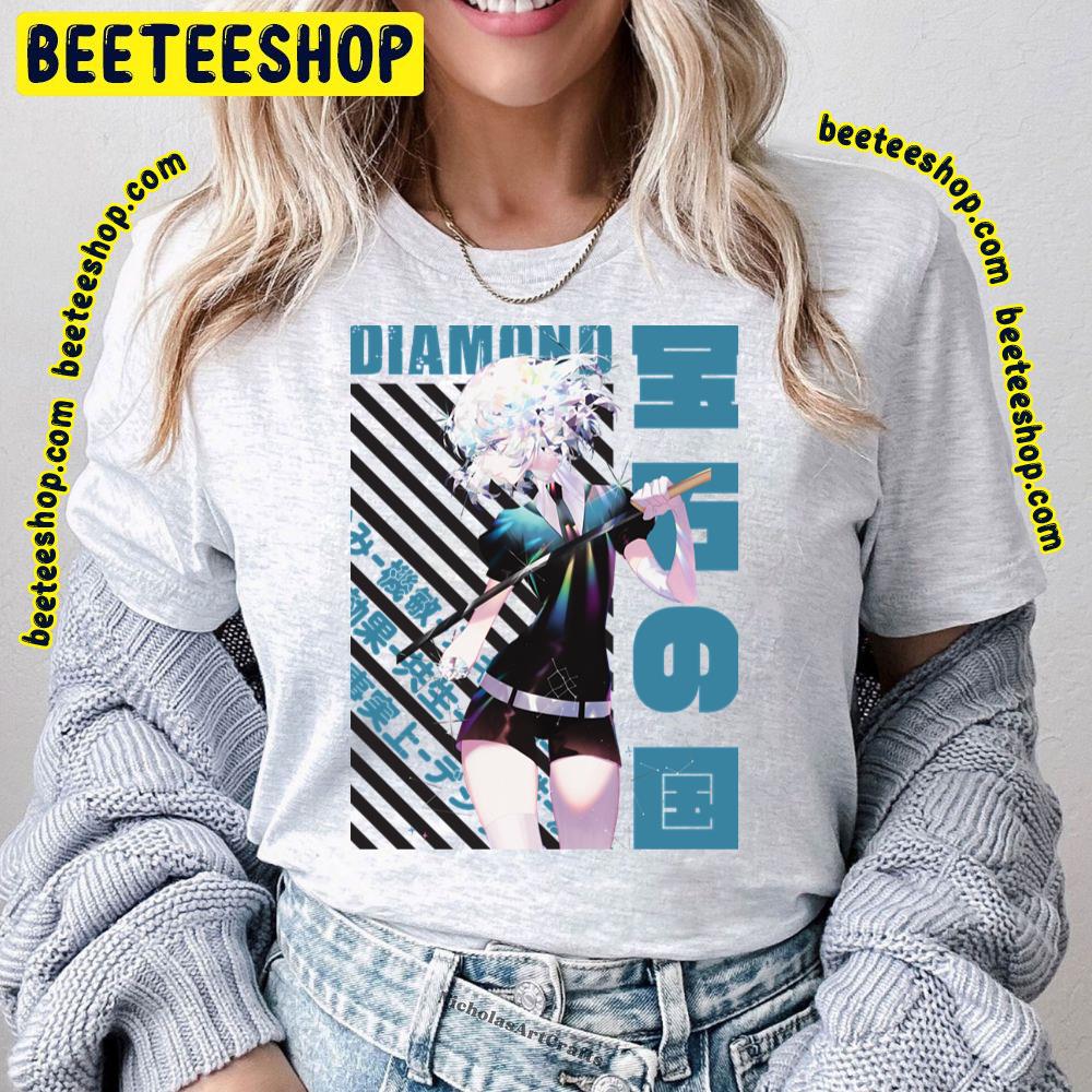 Blue Girl Diamond Houseki No Kuni Trending Unisex T-Shirt Blue Girl Diamond Houseki No Kuni Trending Unisex T-Shirt