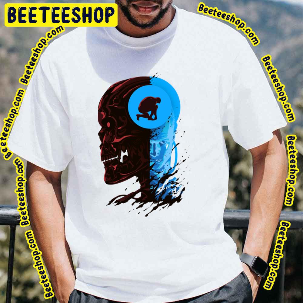 Blue Skull Terminator 2 Judgment Day Trending Unisex T-Shirt Blue Skull Terminator 2 Judgment Day Trending Unisex T-Shirt