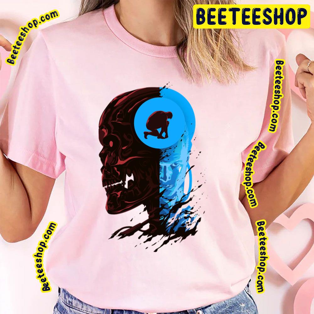 Blue Skull Terminator 2 Judgment Day Trending Unisex T-Shirt Blue Skull Terminator 2 Judgment Day Trending Unisex T-Shirt