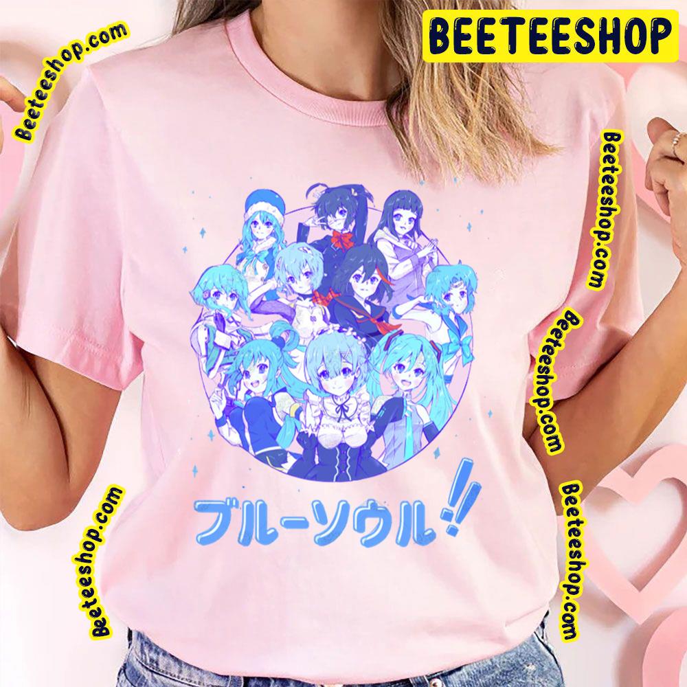 Blue Soul Vocaloid Trending Unisex T-Shirt Blue Soul Vocaloid Trending Unisex T-Shirt
