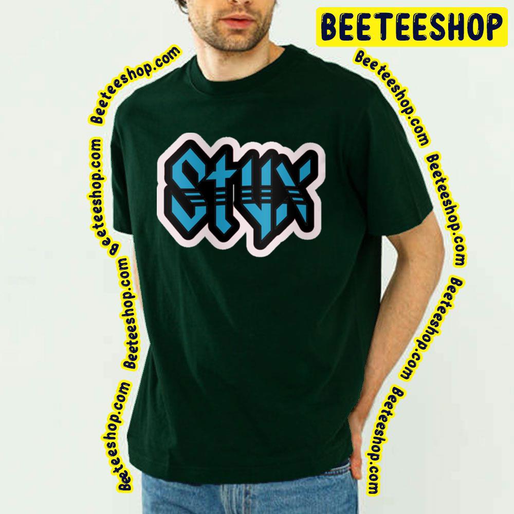 Blue Text Styx Trending Unisex T-Shirt Blue Text Styx Trending Unisex T-Shirt